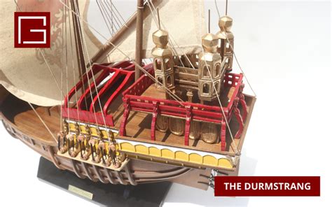 THE DURMSTRANG - GIA NHIEN WOODEN MODEL SHIPS