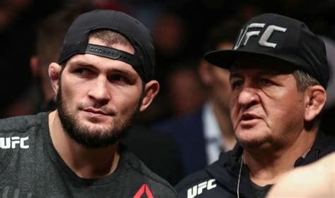 Khabib's dad speaks out after 'pneumonia' hospitalisation and being ...