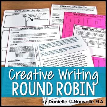 Round-Robin Creative Writing Activity by Nouvelle ELA | TpT