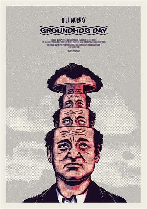 Awesome Groundhog's Day fan art movie poster | Alternative movie ...