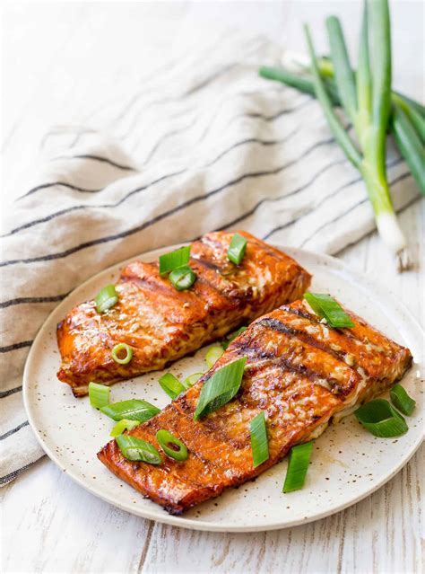 Best Grilled Salmon Recipe and Marinade - Rachel Cooks®