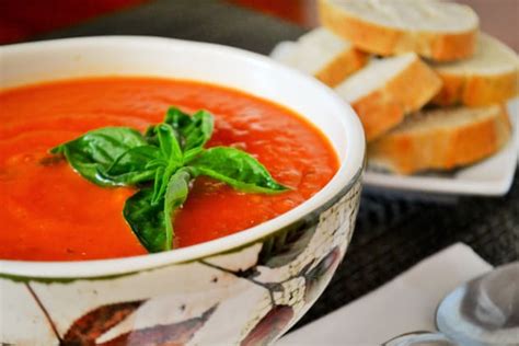 Vegan Tomato Soup Recipe - Food Fanatic