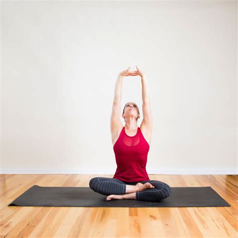 Seated Shoulder Stretch | Yoga For Happiness | POPSUGAR Fitness Photo 2