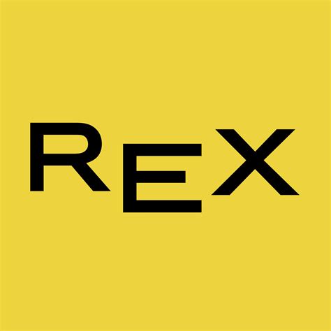 Rex Logo PNG Transparent & SVG Vector - Freebie Supply