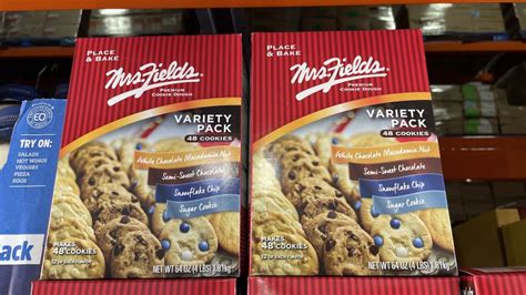 Costco is Selling Mrs. Fields Cookie Dough That Comes with 4 Different Flavors of Cookie Dough ...