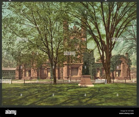 The Old library, Yale College LCCN2008679553 Stock Photo - Alamy