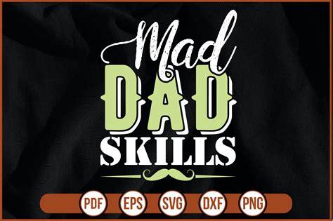 Mad Dad Skills Graphic by dapiysvg07 · Creative Fabrica