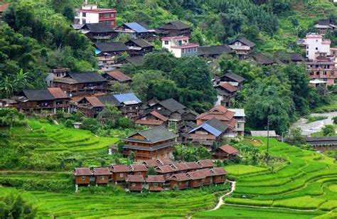Travel In China: Traditional village homes in China