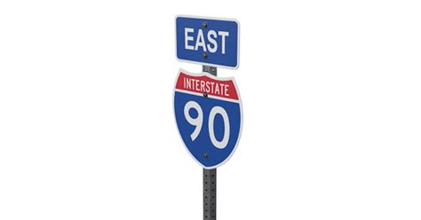 Interstate Highway Sign, 3D - Envato Elements