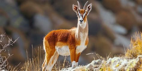 Premium Photo | In the Wilderness The Majestic Tibetan Antelope ...