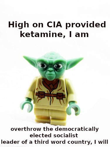 CIA | Yoda's Ketamine Addiction | Know Your Meme