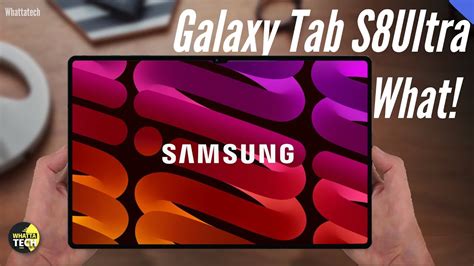 Galaxy Tab S8 Ultra- Isn’t that Crazy? - YouTube