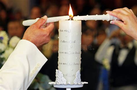 Unity candle ceremony stock photo. Image of bride, ceremony - 11898900