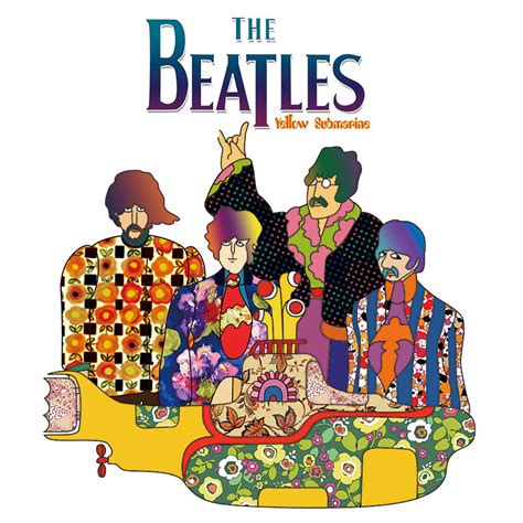 The Beatles – Yellow Submarine Poster – Large Metal Poster