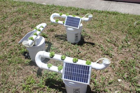 Hydroponics #solarpower #sustainability. Nice way of pumping the ...