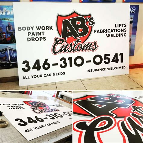 ALUMINUM SIGNS | Houston Sign Company 832-554-7749 | Graphix Signs