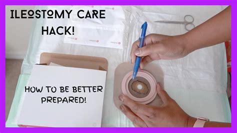 💜OSTOMY CARE TIP: HOW TO QUICKLY CHANGE A OSTOMY BAG!💜 - YouTube