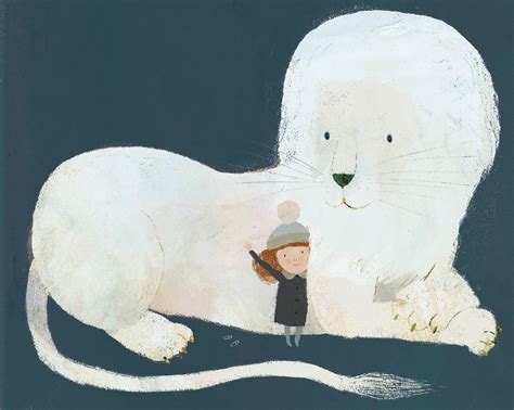 Thank you for coming by! | Snow lion, Children illustration, Illustration