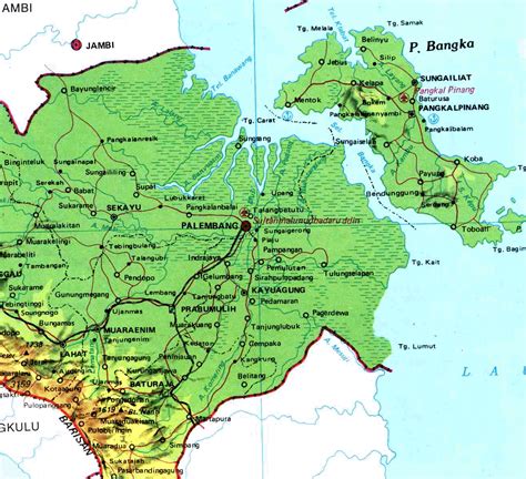 Peta Geografi Sumatera Selatan Gambar Peta Geografi W - vrogue.co