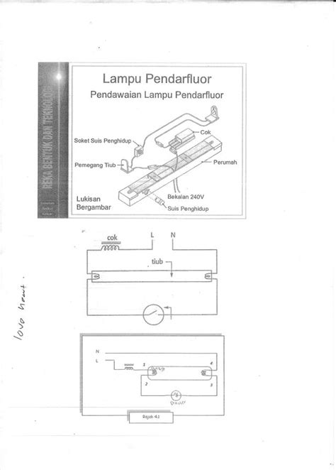 Wiring Lampu Kalimantang - Mudah Diy Cara Convert Lampu Pendaflour ...