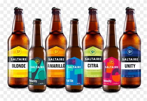 An Assortment Of Beers By Saltaire Brewery - Saltaire Beer Clipart ...