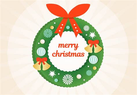 Vector Christmas wreath 127462 Vector Art at Vecteezy