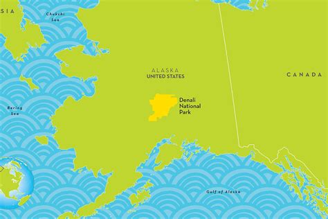 Denali On Alaska Map - Danica Dominique