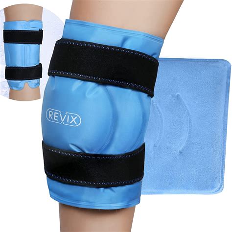 REVIX XL Gel Knie Kühlpads Kalte Therapie, Kühlmanschette Knie Kühlpack ...