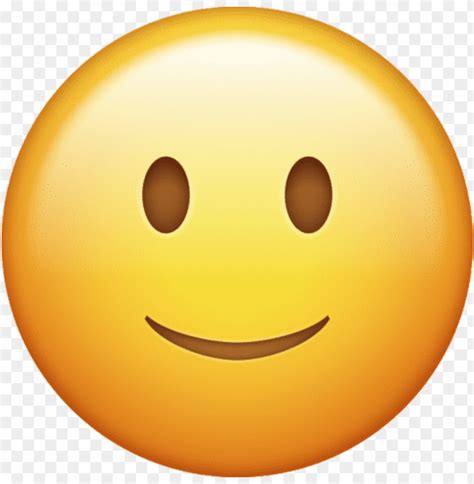 Slightly Smiling Emoji Png Icon Clipart Png Photo - 35608 | TOPpng