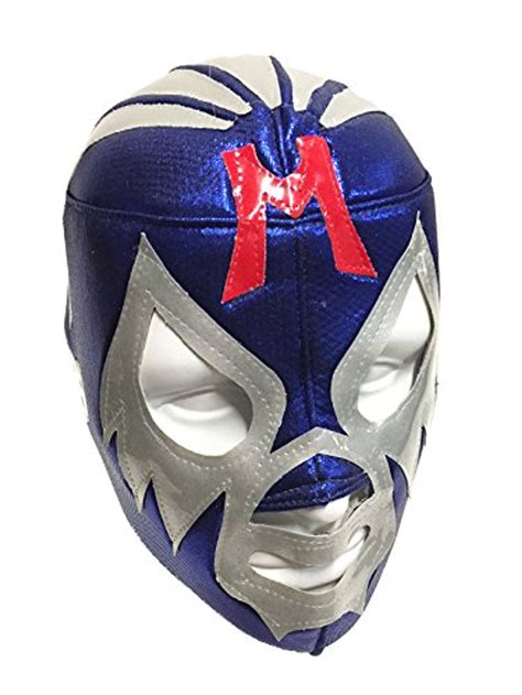 Mil Mascaras Lucha Libre Mask - Pro Fit Blue Grey - Shop Now