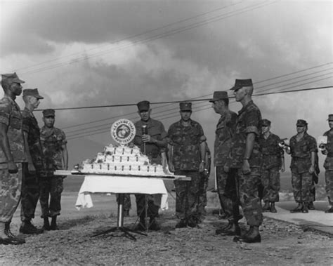 Marine Corps Birthday, Vietnam, 1969 | The caption reads "Ma… | Flickr