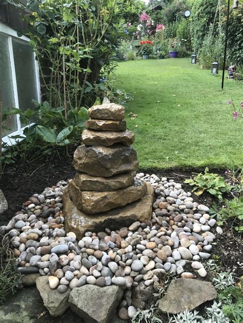 Natural stone water feature | Etsy | Stone water features, Pondless water features, Landscaping ...