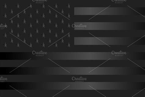 USA flag, American flag vector black | Creative Daddy