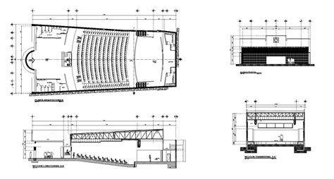 Auditorium CAD Drawings Collection】@Auditorium Design,Autocad Blocks ...