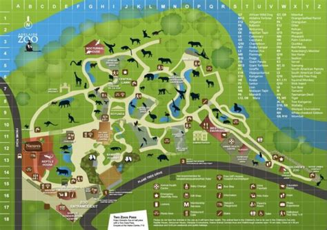 Map Of Jacksonville Zoo And Travel Information | Download Free Map - Zoos In Florida Map ...