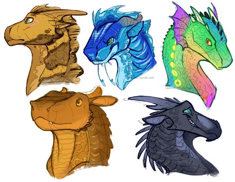 Dragonets Of Destiny by IceOfWaterflock on DeviantArt