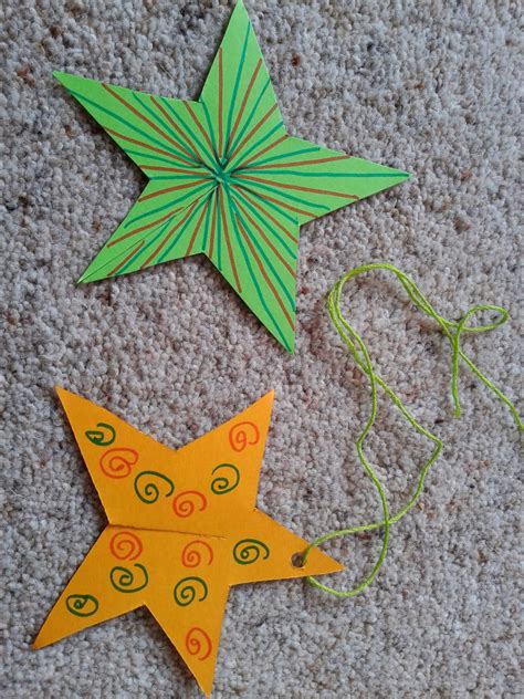 Flame: Creative Children's Ministry: Nativity Star Craft and Prayers