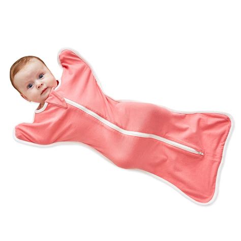 Light Pink Zipper Swaddle | Kids Online Shopping