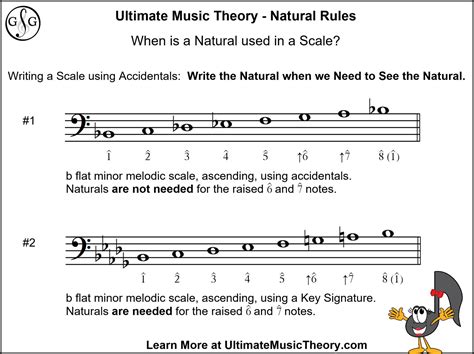 Accidental Rules #1 - Natural Rules - Ultimate Music Theory