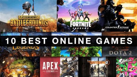 What are the Top 10 Online Games?