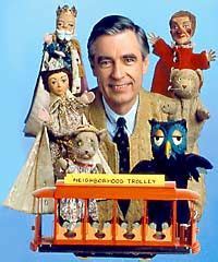 Mr. Rogers, King Friday, Queen Saturday, Collette, Lady Elaine ...