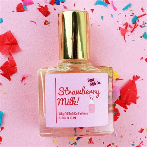 Strawberry Milk Roll On Perfume Oil | Roll on perfume, Candy perfume ...