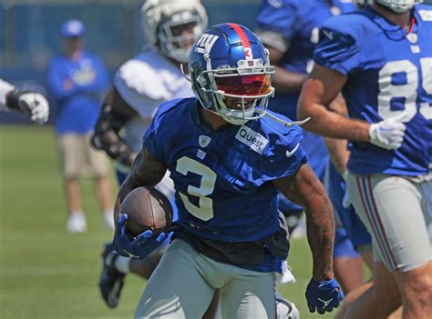 Giants' Sterling Shepard made a punt returner: