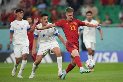 Dani Olmo scores Spain's 100th World Cup goal after Gavi assist ...