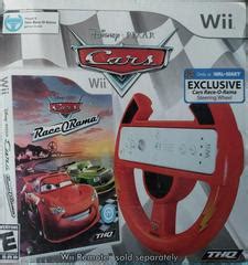 Cars Race-o-Rama [Wheel Bundle] Prices Wii | Compare Loose, CIB & New ...