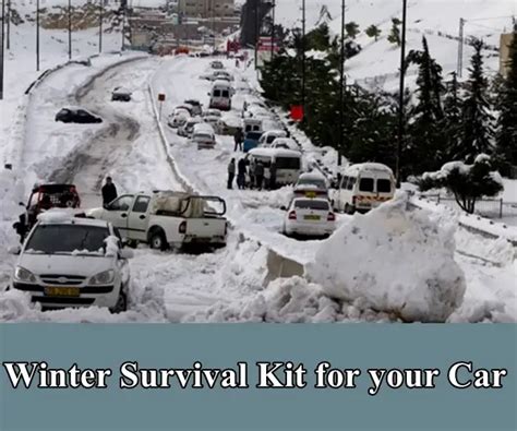 Winter Survival Kit for your Car - The Homestead Survival