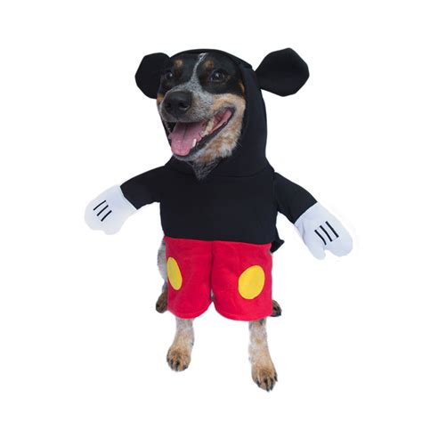 Mickey Mouse Funny Standing Costume for DogMickey Mouse Funny Standing ...