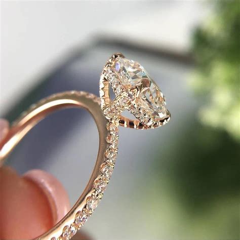 rose gold engagement rings.... #rosegoldengagementrings | Womens engagement rings, Tiffany ...