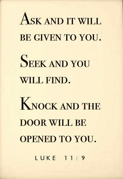 Knock and the door will be opened | Bible verse signs, Knock knock, Bible verses