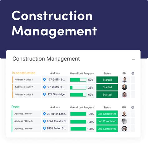 Construction Management Software - monday.com